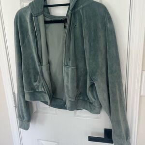 Victoria's Secret Sage Bomber Jacket